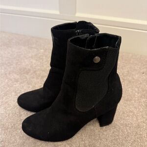 Black Suede Ankle Boots